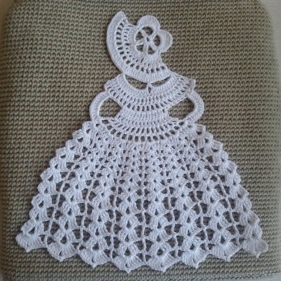 Crinoline Lady Doily Crochet Pattern PDF Hand by SirikHandmade