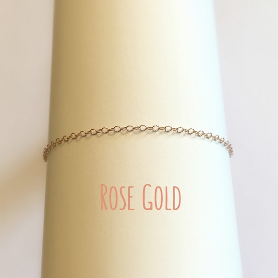 bracelet chain layering Layering filled rose gold bracelets gold  rose bracelet. rose gold Layering