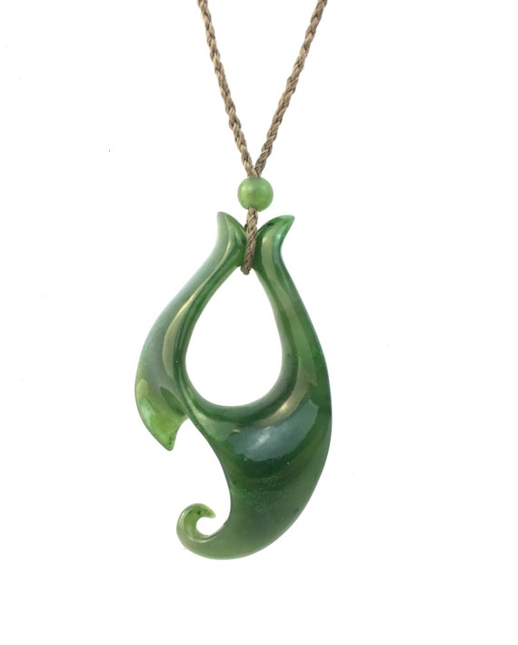 Canadian Nephrite Jade Pendant Jade Necklace by JadeMineCanada