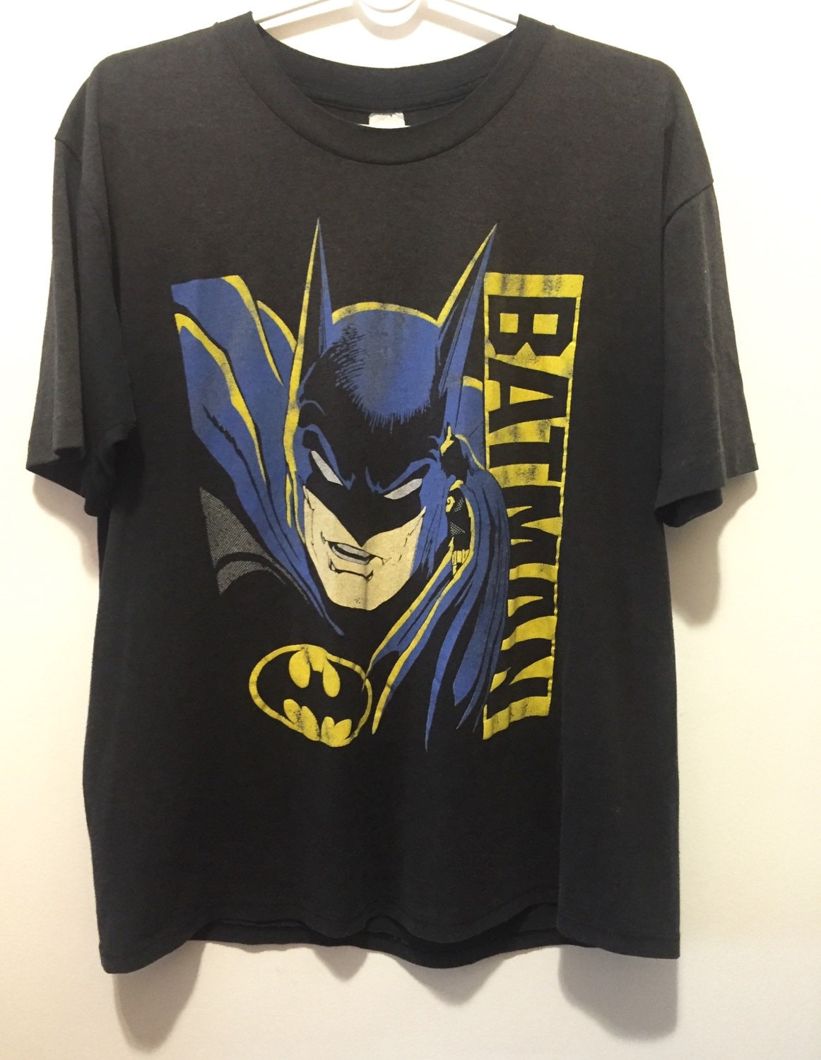 Vintage 1980's Batman T-Shirt // Worn to perfection.