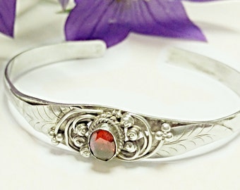 Sterling silver bracelet, vintage bracelet, cuff bracelet, silver cuff bracelet, silver cuff, handmade bracelet, silver jewelry, bracelet