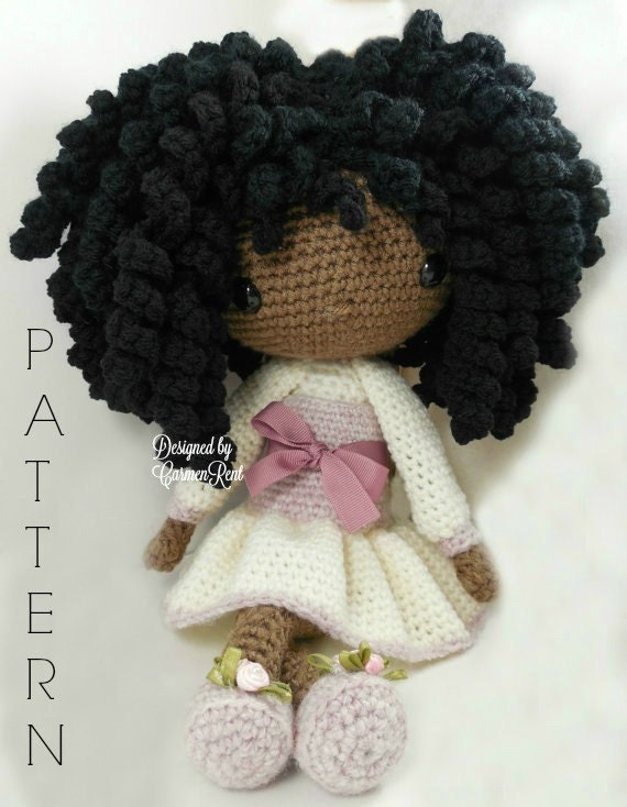 Michelle Amigurumi Doll Crochet Pattern by CarmenRent on Etsy