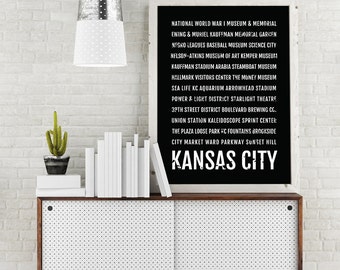 Kansas City Wall Art kansas city wall art | etsy Kansas City Wall Art kansas city wall art | etsy