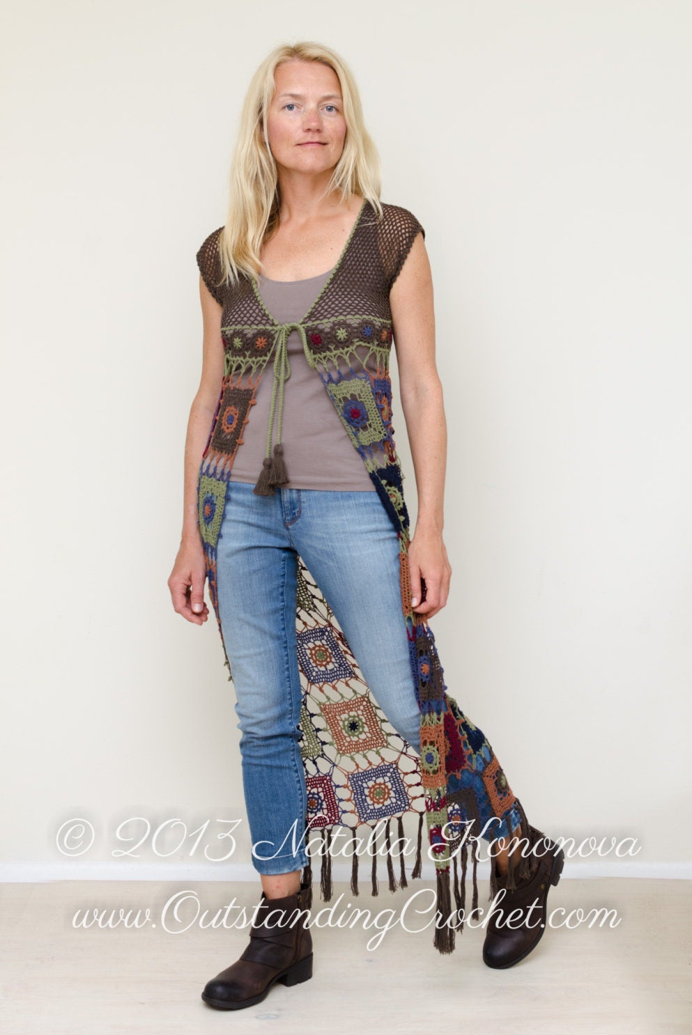 Long vest crochet pattern free downloads without music Long vest crochet pattern free downloads without music