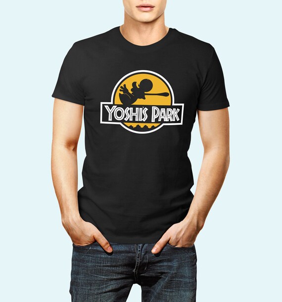 T-shirt Yoshi's Park logo Nintendo's Yoshi & by VinylFusion