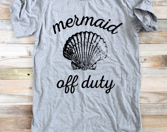 mermaid on duty shirt