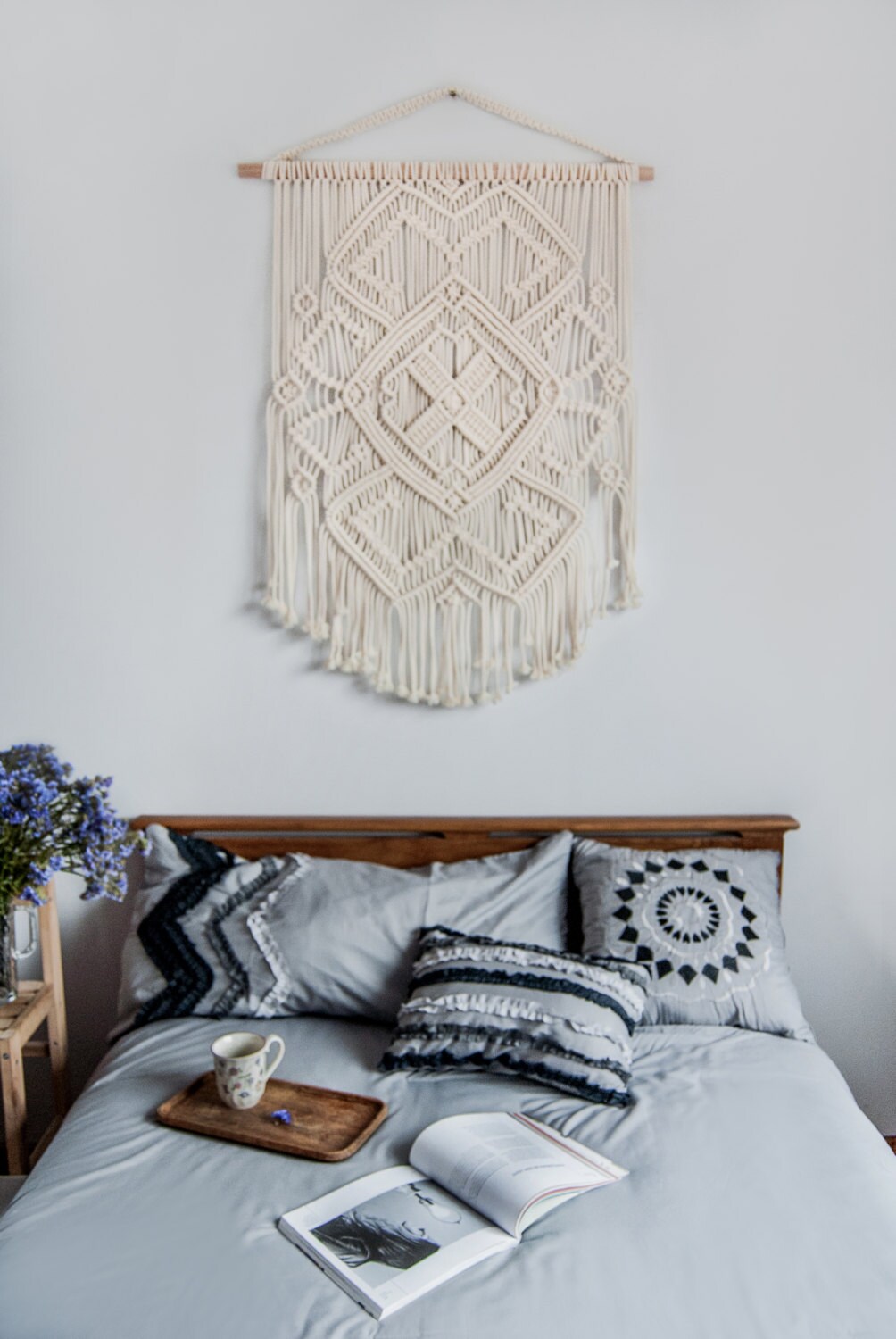 Macrame iwalli hanging vintage macrame macrame iwalli iarti ibohoi