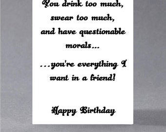 Brother, sister birthday card - Being related to me/us is really the ...