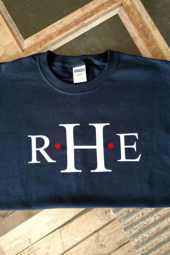 Monogrammed Mens custom shirt. Vinyl by MaidintheSouthVinyl