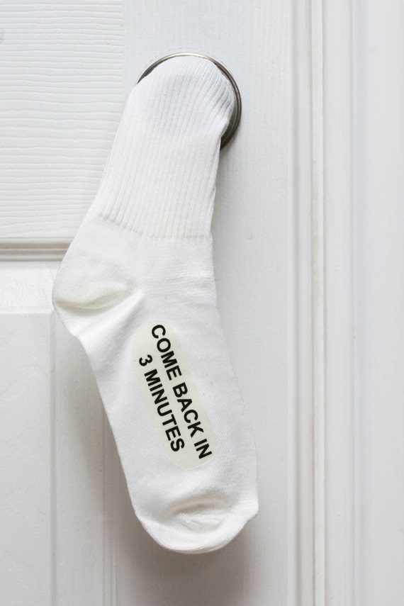 Items similar to Novelty Socks for Door Knobs on Etsy