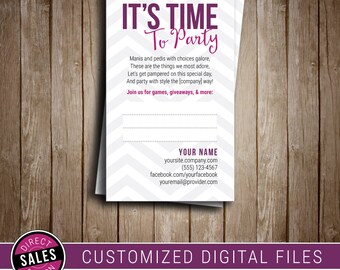 Jamberry Nail Party Invitations 6