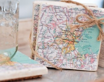 Custom City Map Coasters / Bulk pricing available