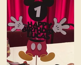 Mickey Mouse Centerpiece Decoration 2pc
