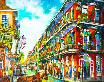 New Orleans Art & Louisiana Lifestyle Paintings by DianneParksArt