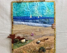 Unique beach quilt pattern related items Etsy
