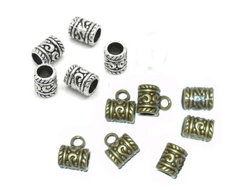 pick color: 6 big hole dread beads