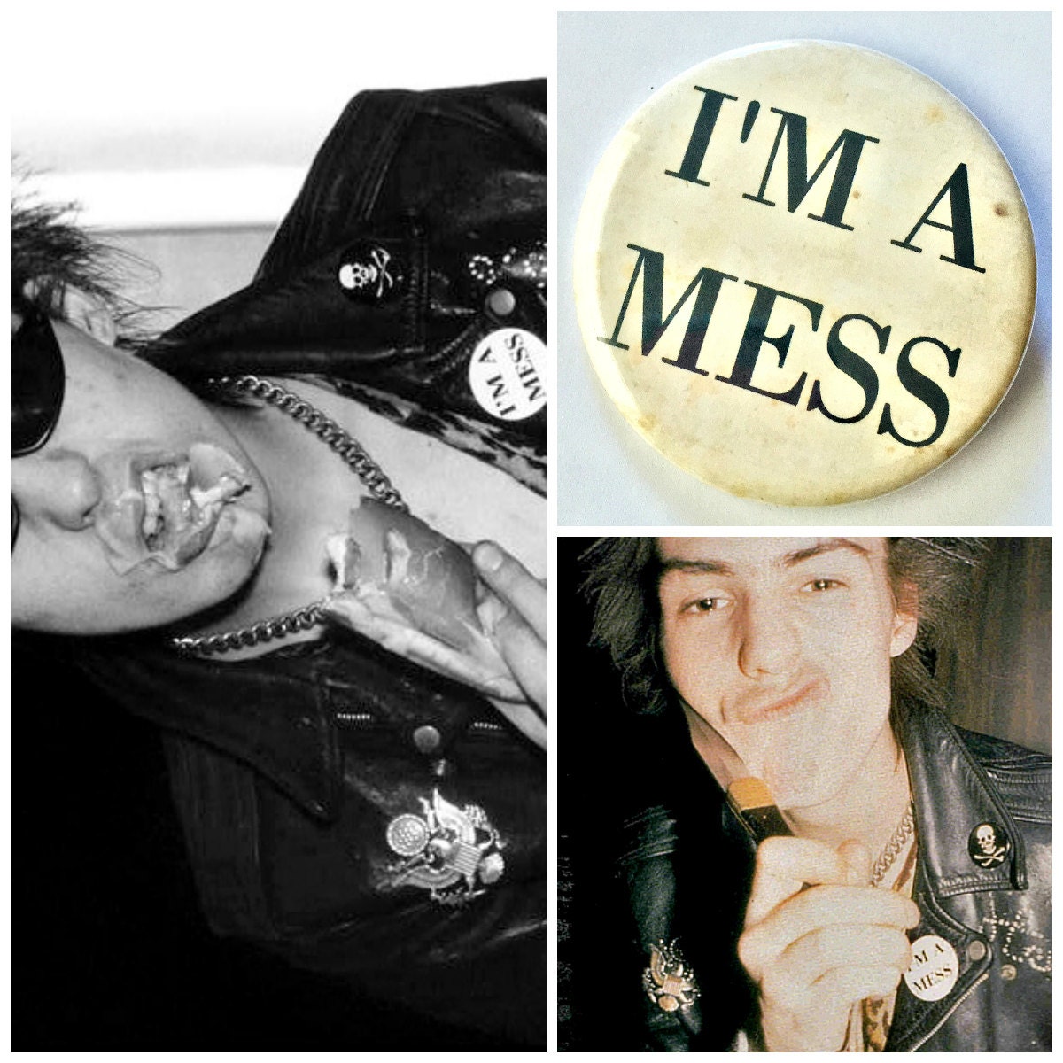 Sid S I M A Mess Button Large 2 25 Pin