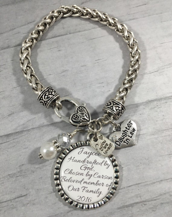 Daughter in Law Bracelet / Future Daughter by PreciousGirlsCrafts