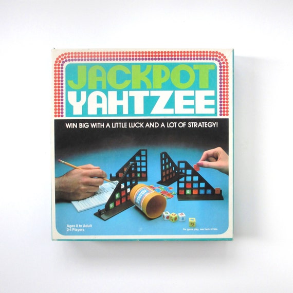 Vintage Jackpot Yahtzee Game