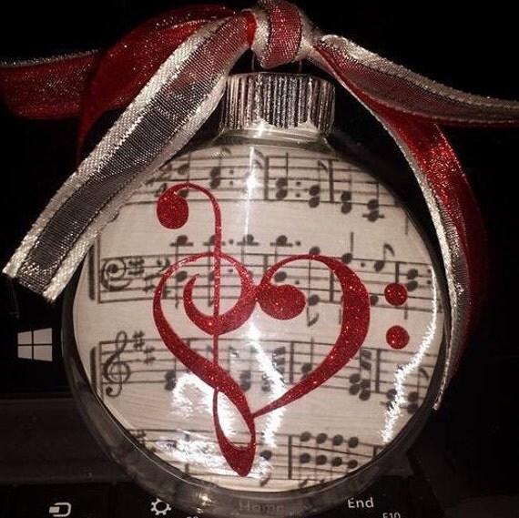 Items similar to Floating Music Ornament on Etsy