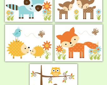 woodland creatures baby shower decorations etsy woodland creatures baby shower decorations etsy