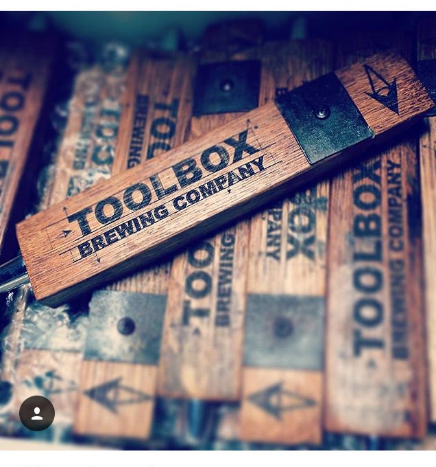 Custom Engraved Whiskey Barrel Stave Beer Tap Handle Beer