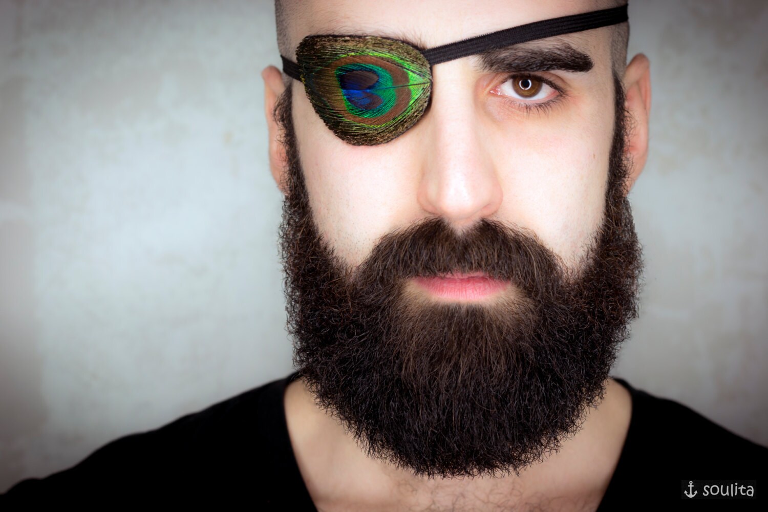 Eye Patch Peacock Shooting Accessory