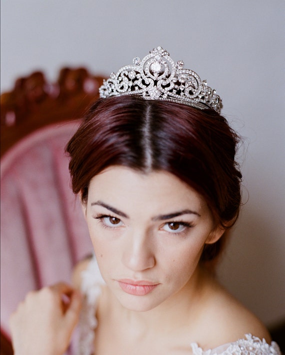 GEORGIA Full Bridal Crown 