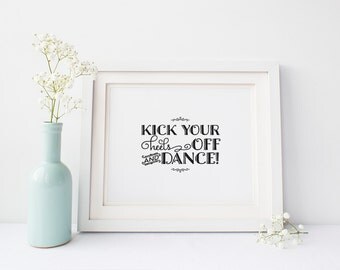 Kick off your shoes | Etsy