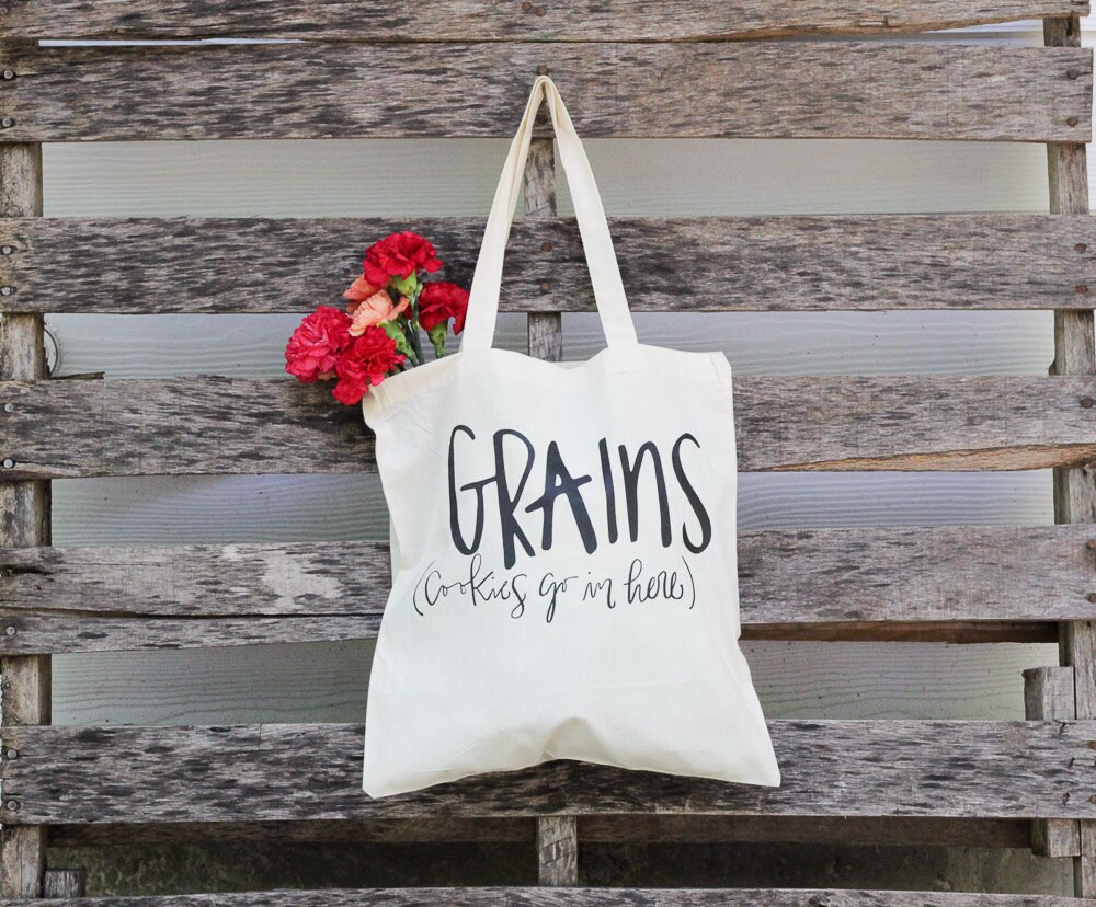 Funny Tote Bag Canvas Tote Bags women's gift Grocery