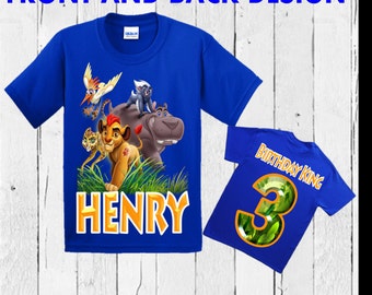 Lion Guard Birthday Shirt - Lion Guard Shirt