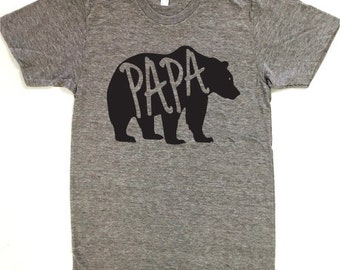 Papa Bear. Papa Bear Shirt. Papa Bear Tshirt. Papa Bear Baby Bear.