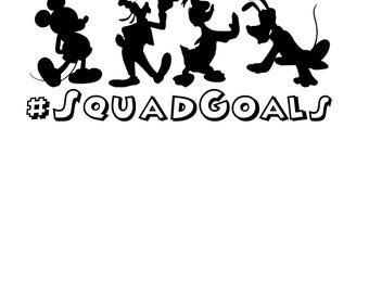Disney Princesses Squad Goals Cut File. .png by ...