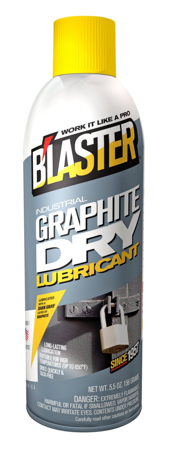 Blaster GRAPHITE Dry SpraY Lubricant Lubrication Lubricate