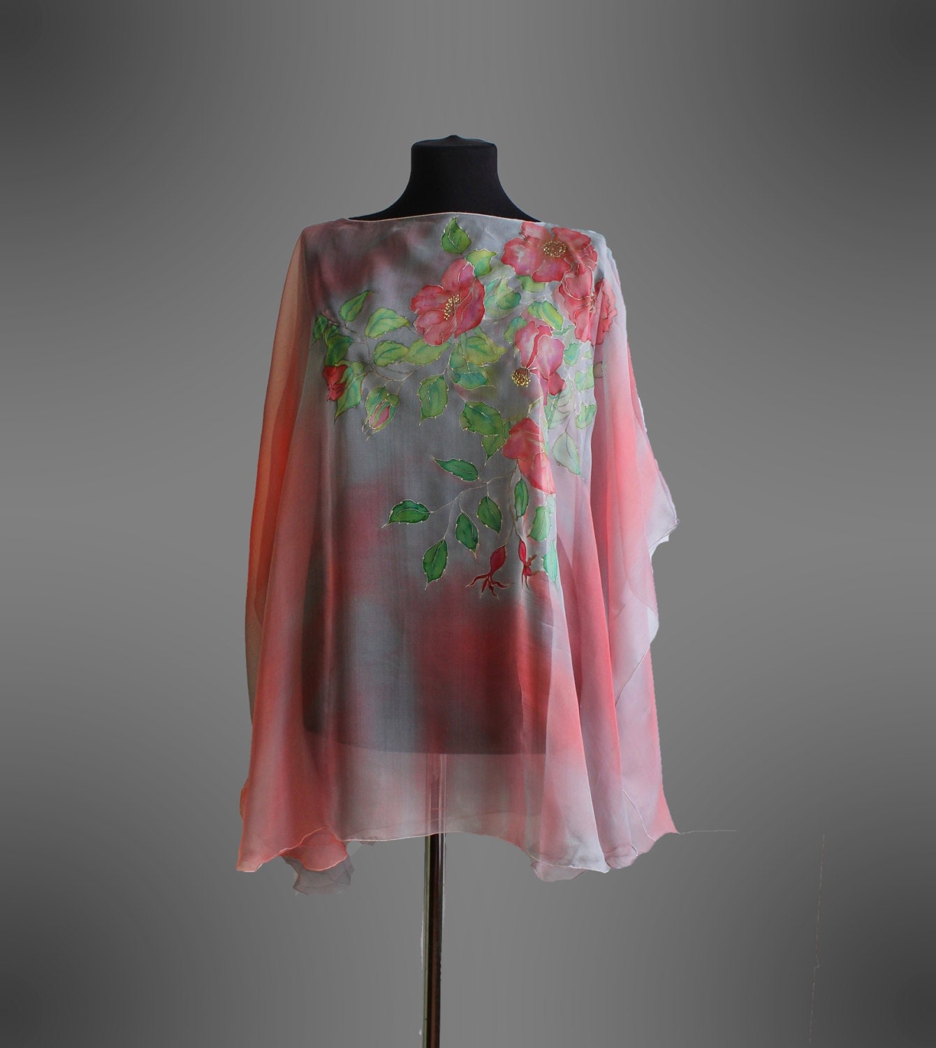 chiffon bridal cover up