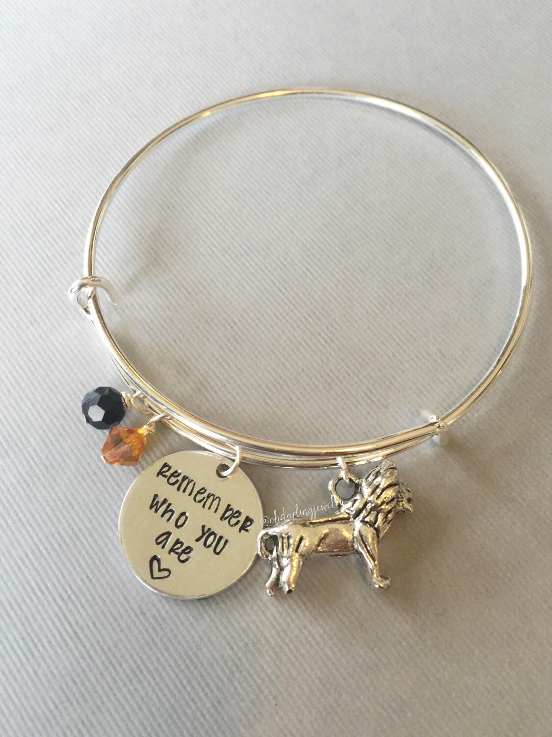 Lion King Inspired Bracelet