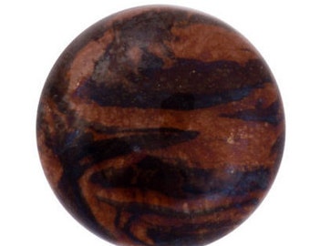Ceramic Cabinet Knobs-Blue & Brown On Sale!