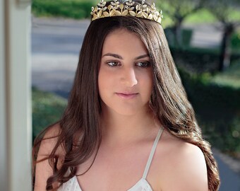 HENRIETTA | Bridal Crown - Bridal Tiara, Crown, Bridal headpiece, Wedding Accessories, Wedding headpiece,