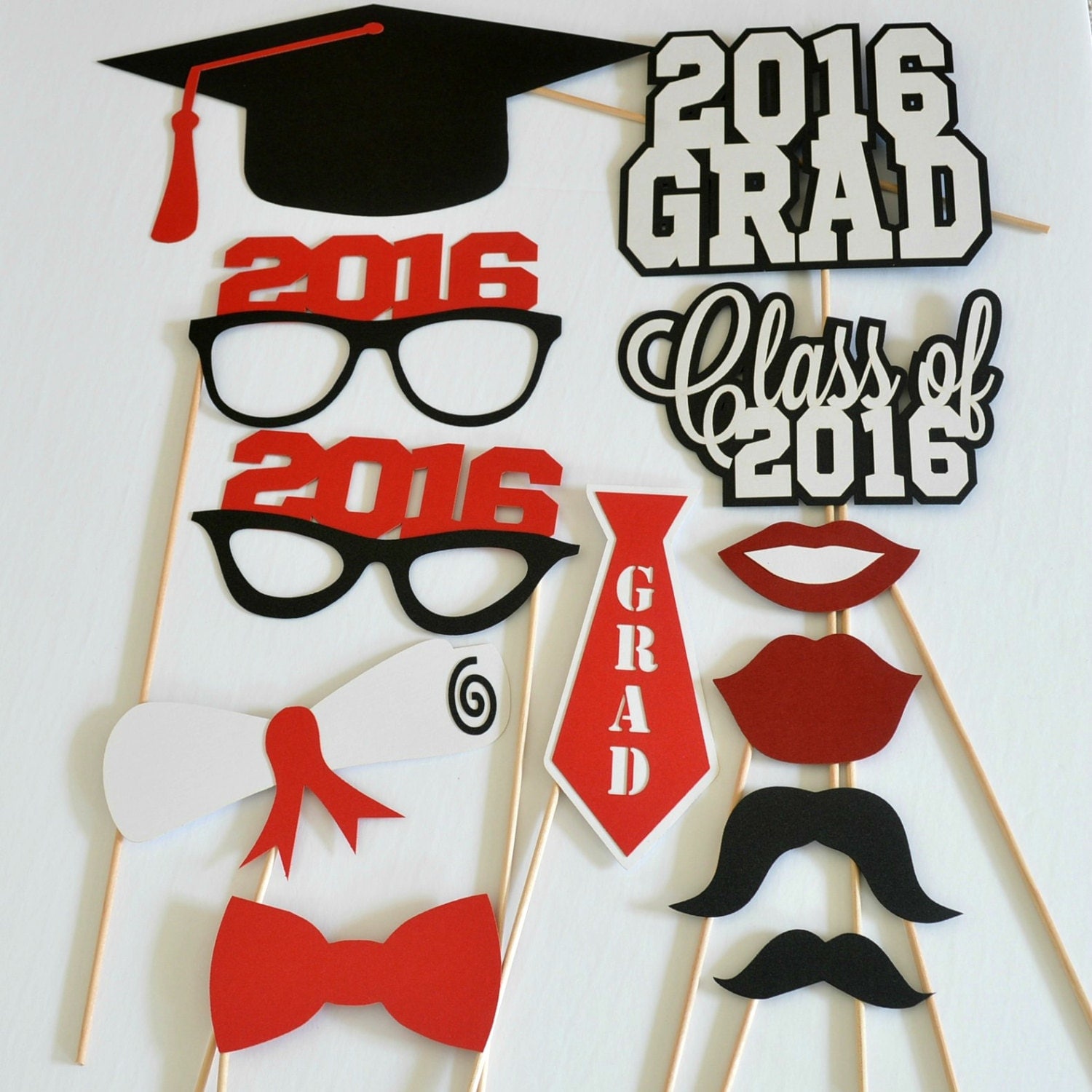 Download Graduation Photo Booth Props Set of 12 by DecorateYourBigDay