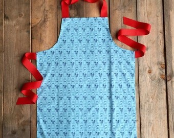 tween apron - girls apron tween - tween apron - painting party apron - teen apron - back to school apron - childrens aprons - apron for kids