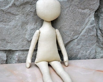 Blank doll body-12" blank rag doll body, the body of the doll made of cloth
