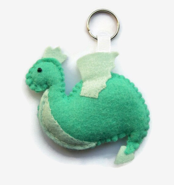 dragon keychain stuffed animal