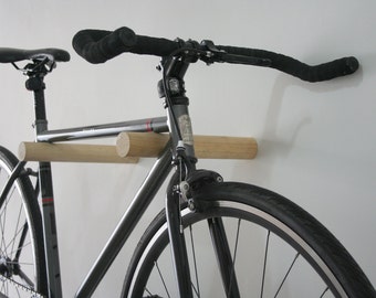 LEVITA // wood bike rack/Bike hanger/ Bicycle storage/Bike holder/Bike mount/Bike stand/Wall/Minimalist/Wood/Bike hook/Interior design, GIFT