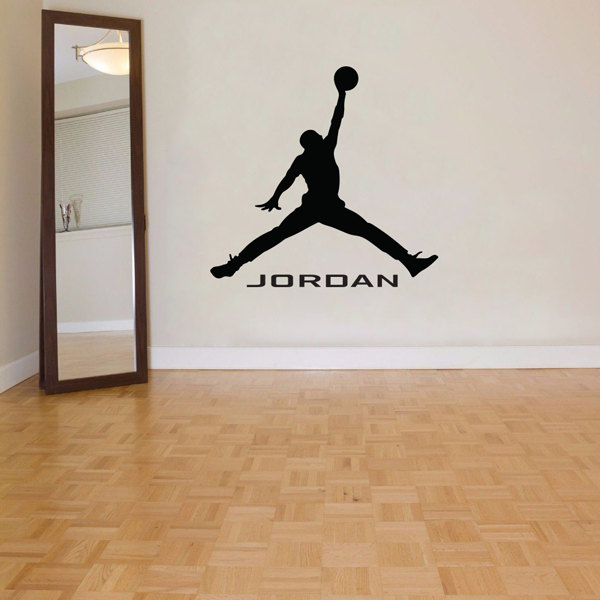 Michael Jordan Wall Decal Art Decor Sticker Vinyl Jumpman