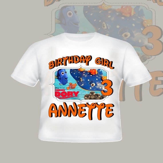 dory birthday shirt