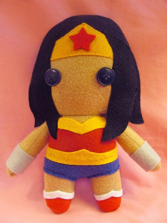 wonder woman stuffed doll