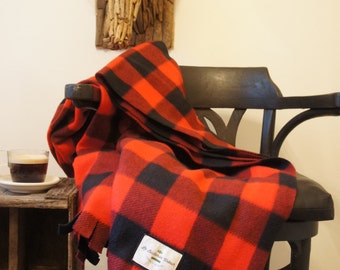 Buffalo plaid blanket