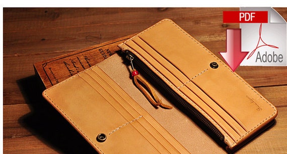 Leather Long Wallet Pattern Pdf Free Printable | semashow.com