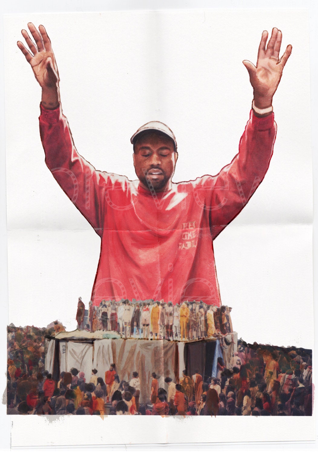 Kanye West The Life of Pablo Poster Art Print