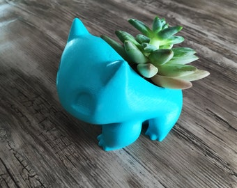 Pokemon Bulbasaur Planter - Desk and Home Decor Accessory - Perfect Gift and Party Favor - Succulent - Kids Room